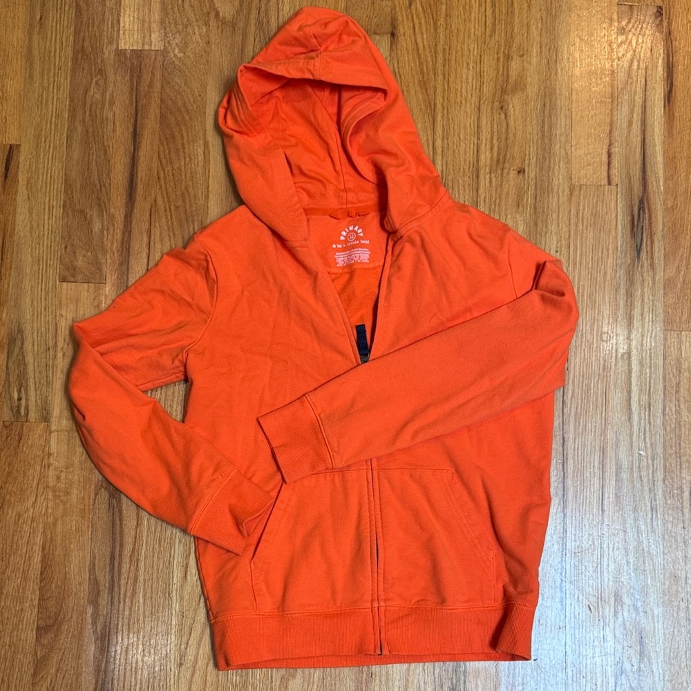 Primary Vibrant Orange Hoodie